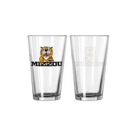 SIGNED AND SEALED Missouri Tigers 16 oz Pint Glass - The Zou SI888331